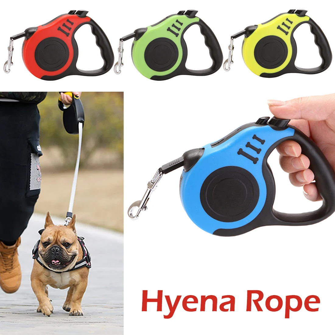 Retractable Dog Leash Automatic Flexible Dog Puppy Cat Traction Rope