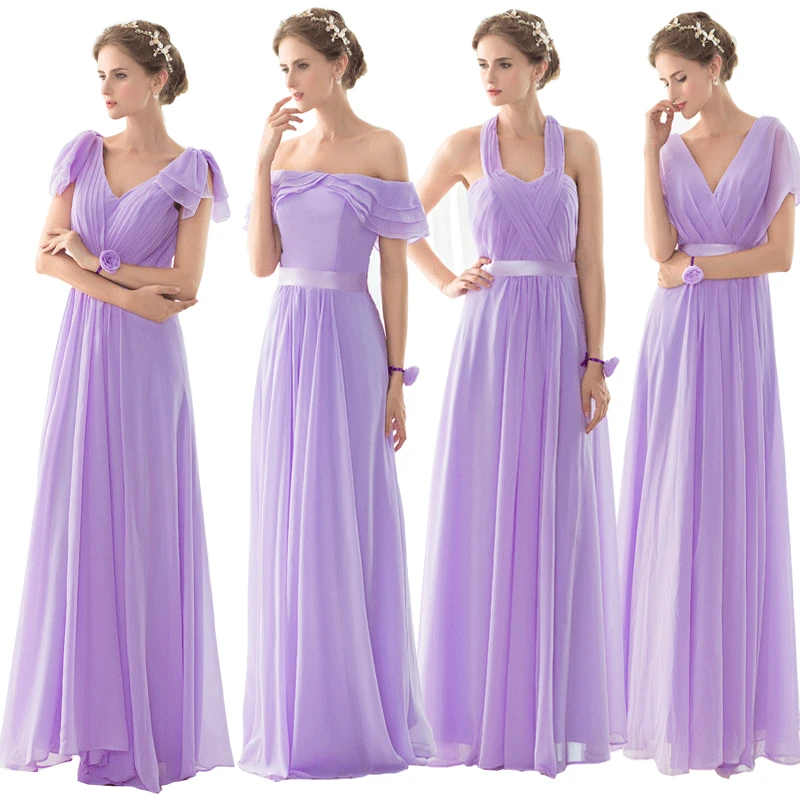 Violet Bridesmaid Dresses