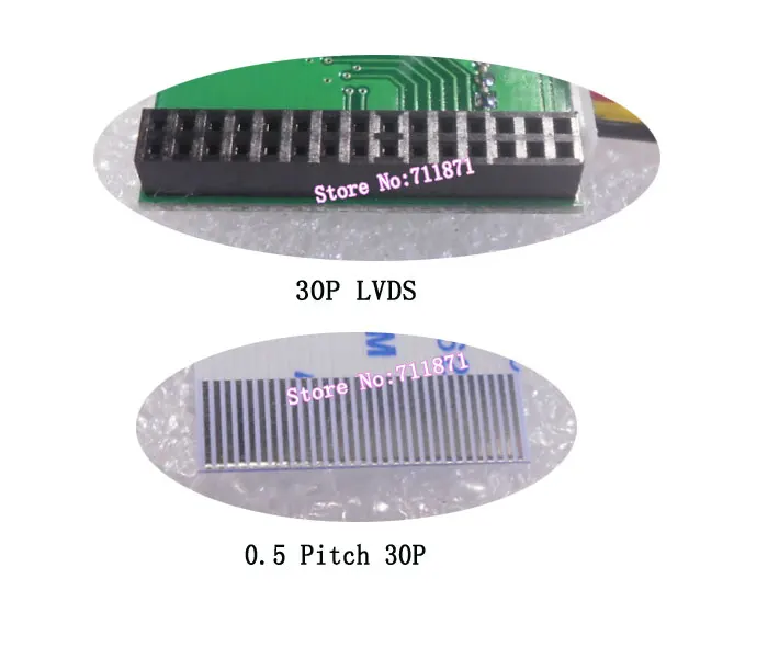 HSD101PWW2 адаптер LVDS пластина 0,5 мм 30 Pin FFC FPC LVDS плата преобразования 0,5 Шаг 30 P FFC LVDS разъем HSD101PWW2 FFC LVDS