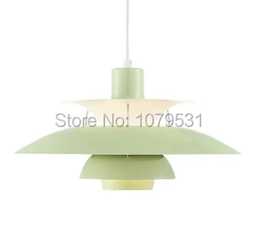 

New Rushed Painted Aluminum Chandeliers Lustres De Cristal Ph5 Pendant Lamp Suspension Chandelier