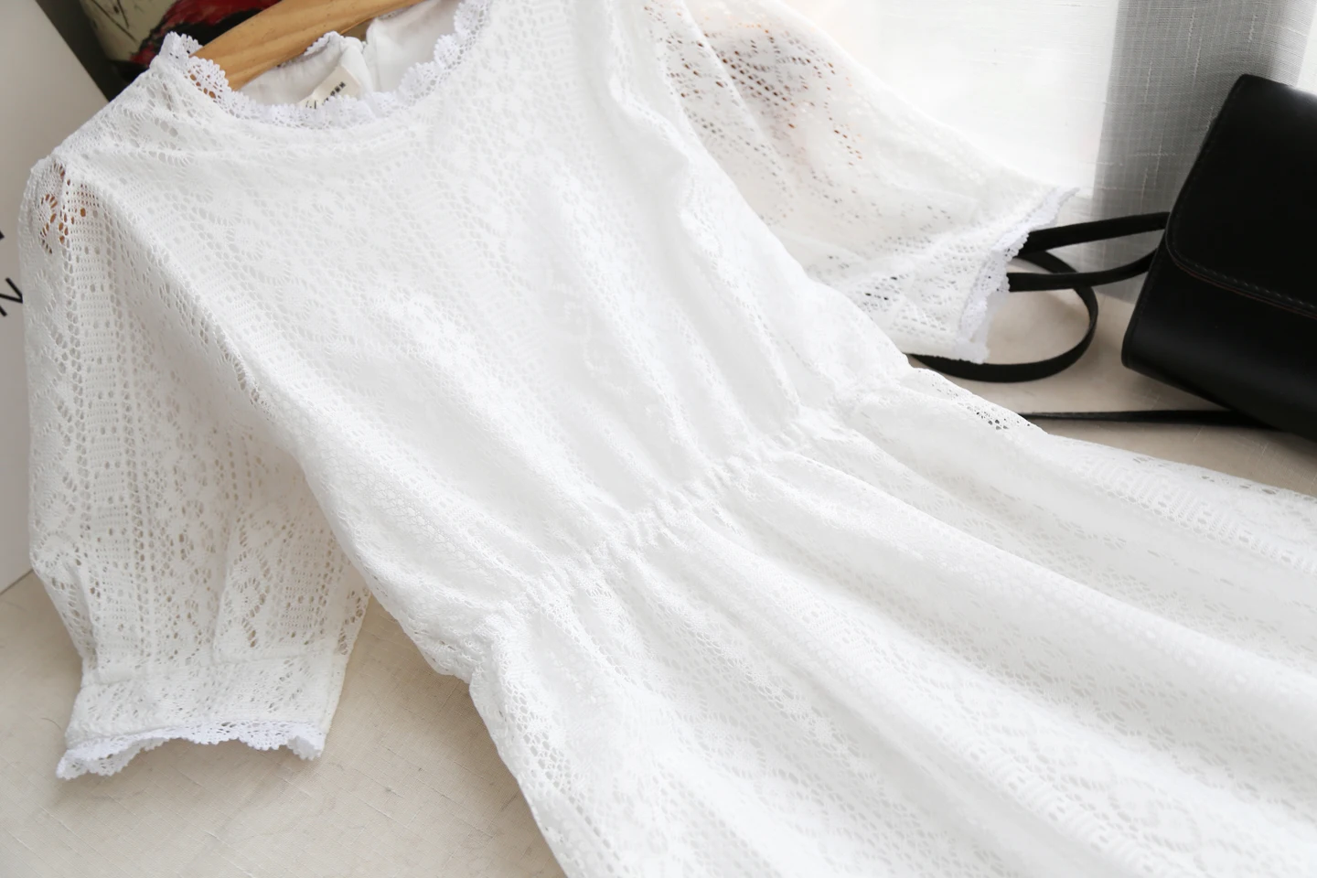 coreano chique doce oco para fora vestidos