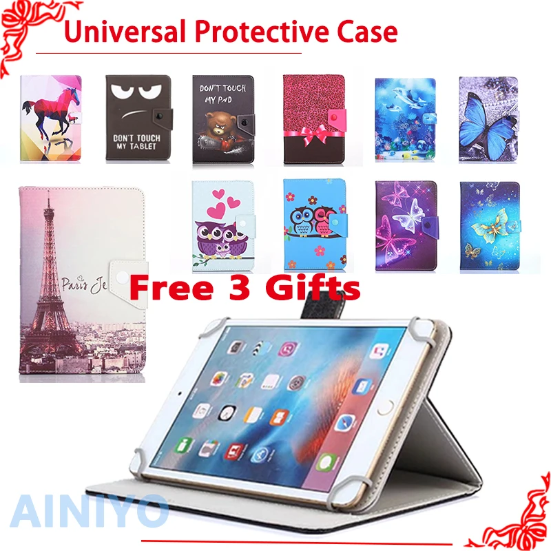 

7 Inch Tablet Cartoon Cover UNIVERSAL for Lenovo Tab 4 3 7 Essential TB-7304 TAB3-710/Tab 2 A7-30 A7-20 A7-10/A3300 A3500 S5000