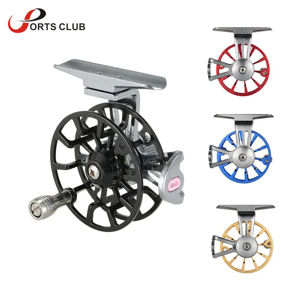 FDDL Mini Ultralight Fly Reel Right Handed Fly Fishing Reel CNC Machined Aluminum Full Metal