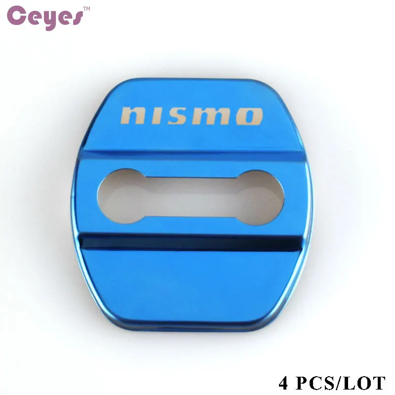 Door Lock Cover Car Styling Case For Nissan Nismo Tiida Teana Skyline Juke X-Trail Almera Qashqai Accessories car door lock cover car interior accessories car exterior accessories car door cover
