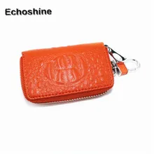 2016 New Arrival Keys holder Organizer leather Buckle key wallet case car keychain for Women Men free shipping & wholesale