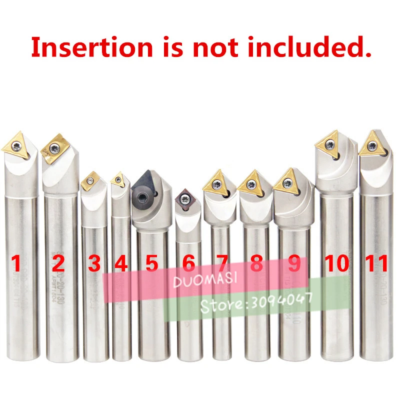 

1pcs 45 degrees/60 degrees/90 degrees/120 degrees chamfer end milling cutter arbor,CNC chamfering tool holder,chamfering cutter
