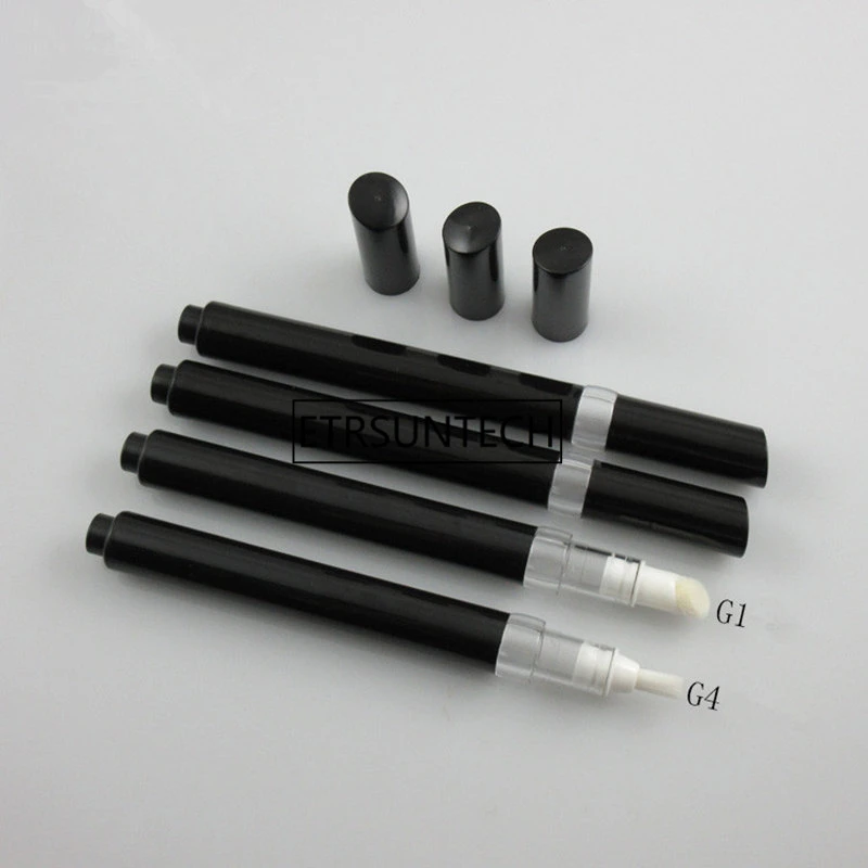 cosmetic packaging pen 2ml click lip gloss pen dispenser with leak