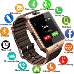 TOPNew умные часы с камерой Bluetooth спортивные носимые устройства SIM TF карта Smartwatch для IOS Android для iPhone X XS XR XS MAX