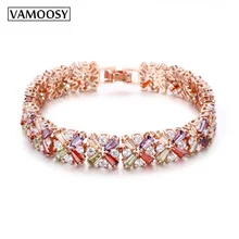

925 Jewelry Cross Faith Bracelet Rose Gold CZ Zircon Bracelets for Women Men Boutique Mona Lisa Bracelet Bangles for Lover 2018