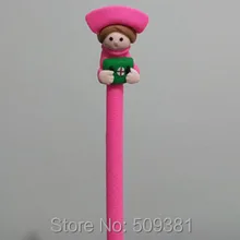 1 шт./партия,,, Продвижение Новинка карандаш, полимерная глина, доктор и медсестры Стиль Шариковая ручка, прекрасный подарок