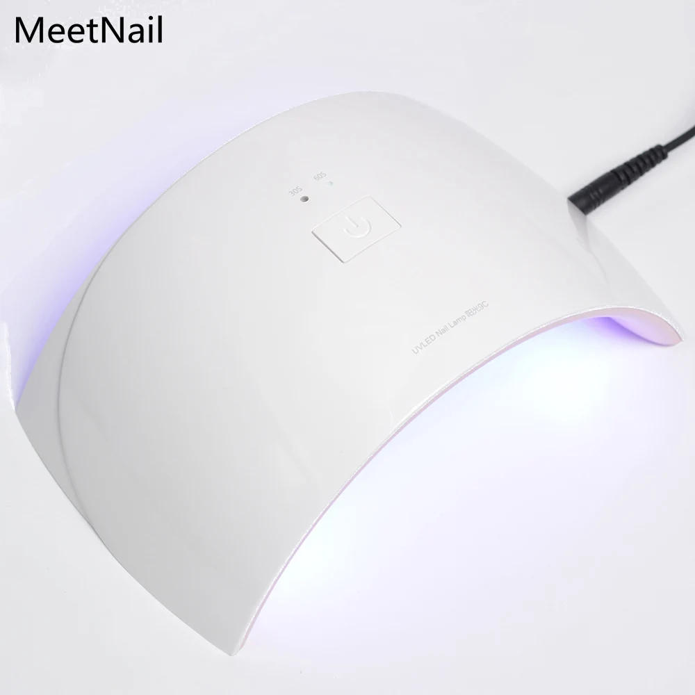 

MeetNail big sale Nail dryer lamp 24w led Lamp for Dryer gel Varnish Polish gel lacquer Machine Curing with nail tool nail art