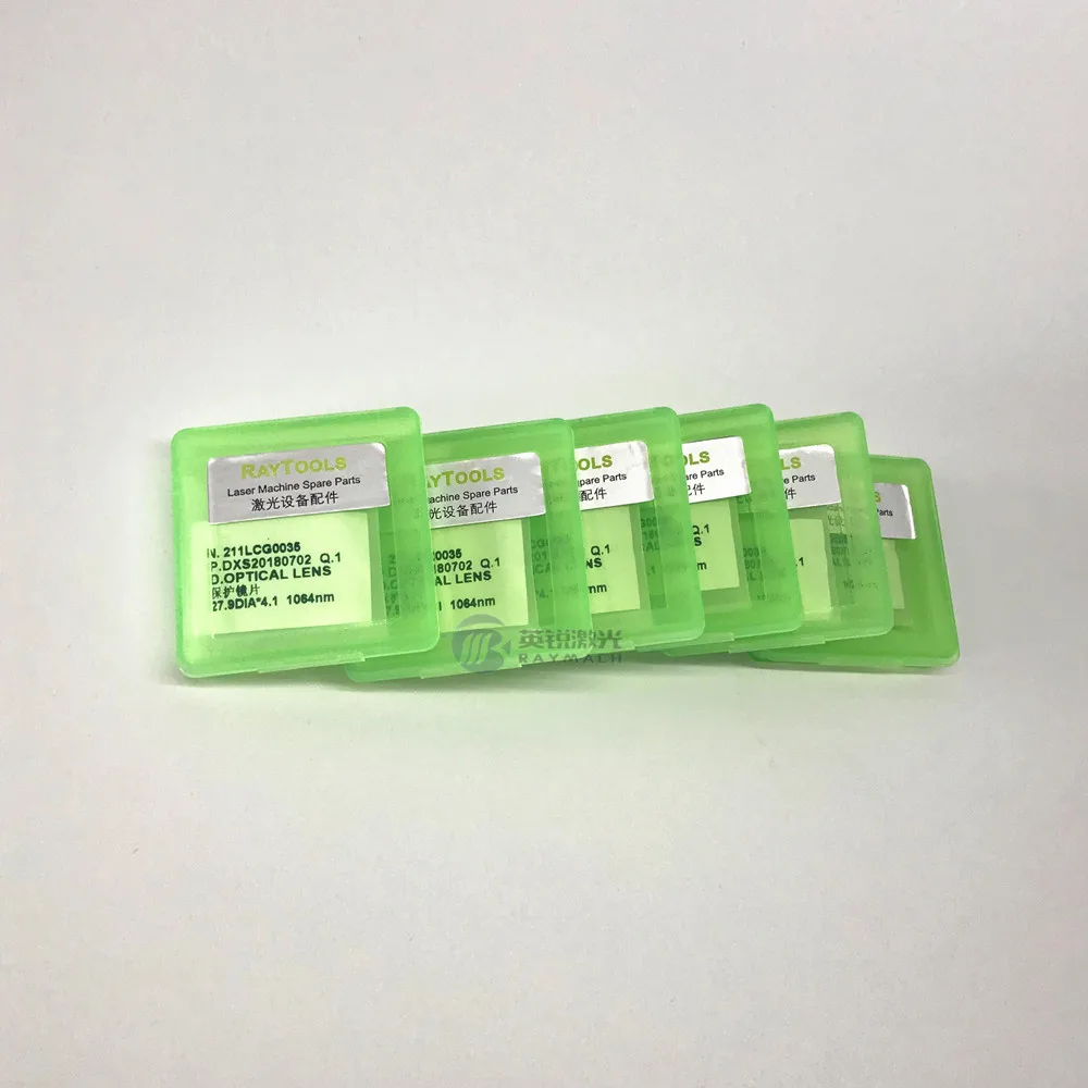 Оригинальные оптические линзы 27 9dia * 4 1 1064nm N.211LCG0035 Raytools N.211LCG0037 кварц плавленого