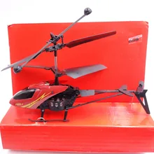 Разрушить Устойчивые 2.5CH Дистанционного Управления Самолета I/R Quadcopter Вертолет Детей Подарки Красный и Желтый