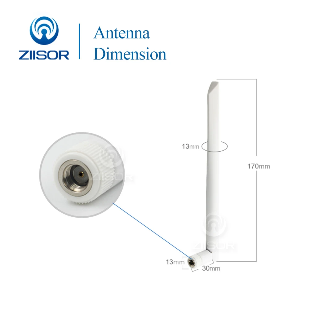 2,4 GHz антенна роутера Wifi RP SMA женская с высоким коэффициентом усиления Omni 2,4G всенаправленная антенна роутера антенна Z04-W2G4SRJ