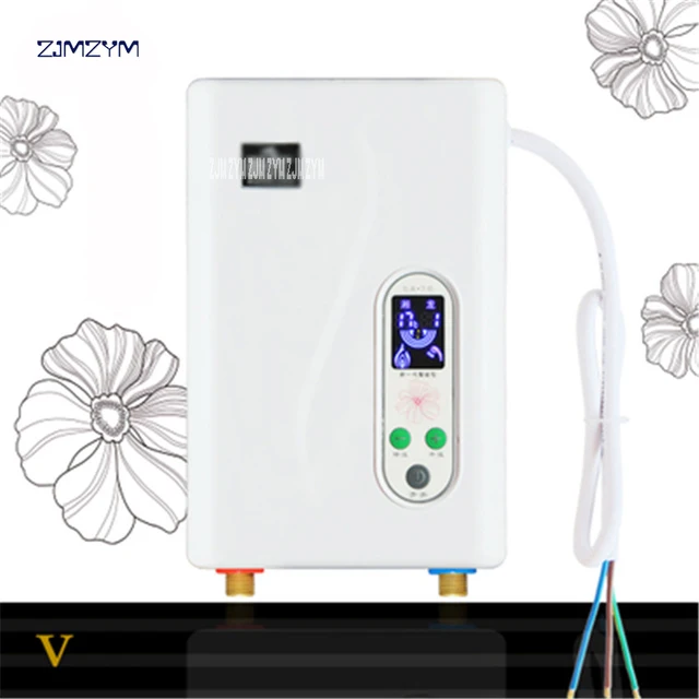 Best Price KLSD-45-V Electric Shower Instantaneous Water Heater 4500w 220v Thermostat Flow Heater Bathroom Heating Instant Hot Shower Water