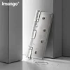 Bisagra plana de acero inoxidable 304 para muebles, accesorios de alta calidad para puertas gruesas, 4 