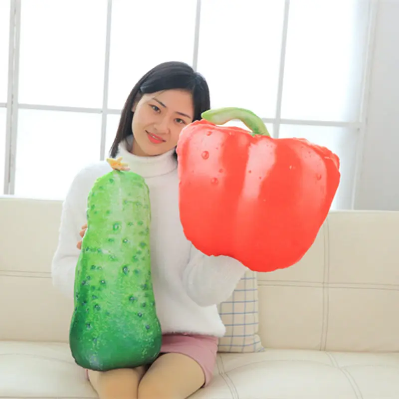 

Simulation Vegetables Plush Plants Stuffed Toys Plush Potato Cabbage Broccoli Eggplant Pillow Home Decor Gifts for Kids Girls