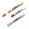 art Universal 0.7mm Extra Fine Point Permanent Paint Metallic Marker Pen school suplies writing tools office business accessory ► Photo 3/6