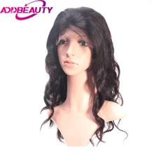 Addbeauty Human Hair Wigs 150% Density Brazilian Body Wave Remy Hair Lace Front Human Hair long Wigs For Black Women