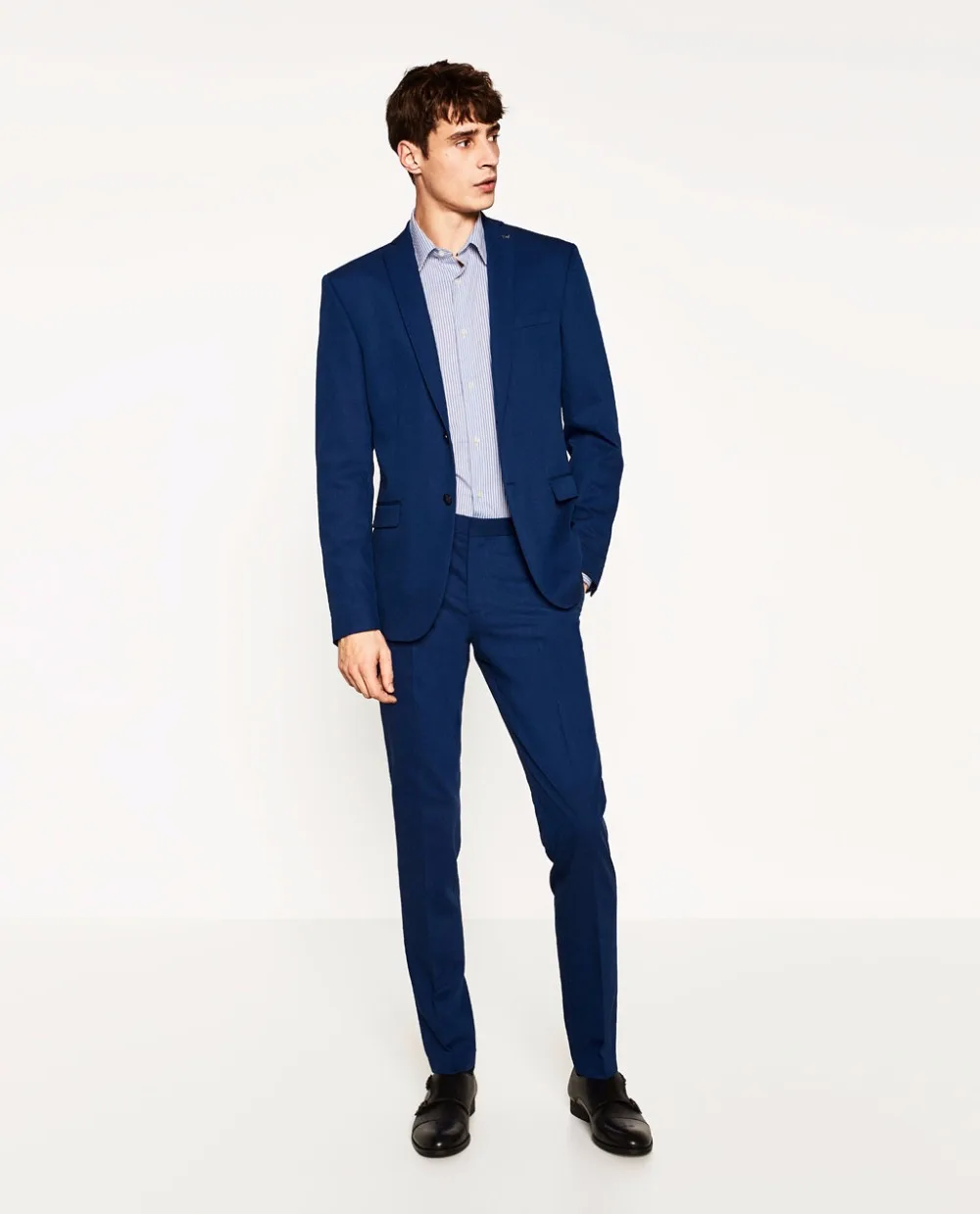 2017 Pantalones hombres traje formal fit traje simple moderna Custom blazer hombres Tuxedo 2 unidades vestidos AD1|latest coat pant designs|blue man suitmens designer tuxedos - AliExpress