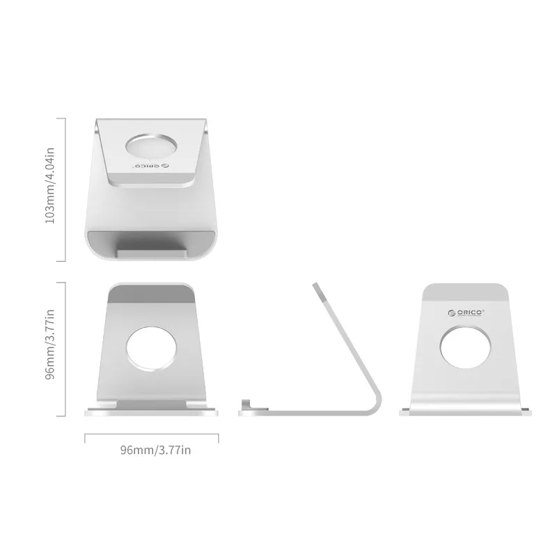 ORICO Алюминиевый Стенд для телефона/планшета Настольный держатель для телефона для iPad iPhone sony Nokia htc сотовый телефон и подставка для планшета(AMS1