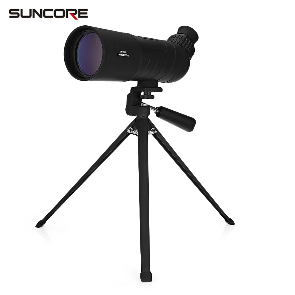 SUNCORE 20X60 BAK7 Roof Bird Watching Spotting Scope with Tripodin