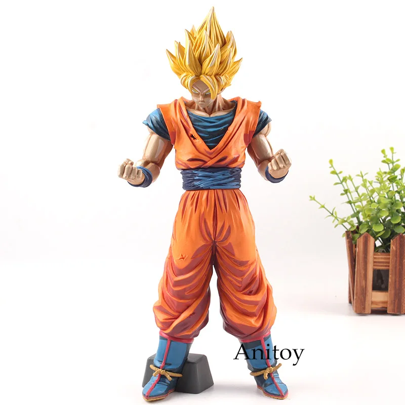 

Big Size Dragon Ball Z Grandista Son Goku Super Saiyan Manga Dimensions PVC Dragonball Z Figures Collection Model Toys Doll 31cm