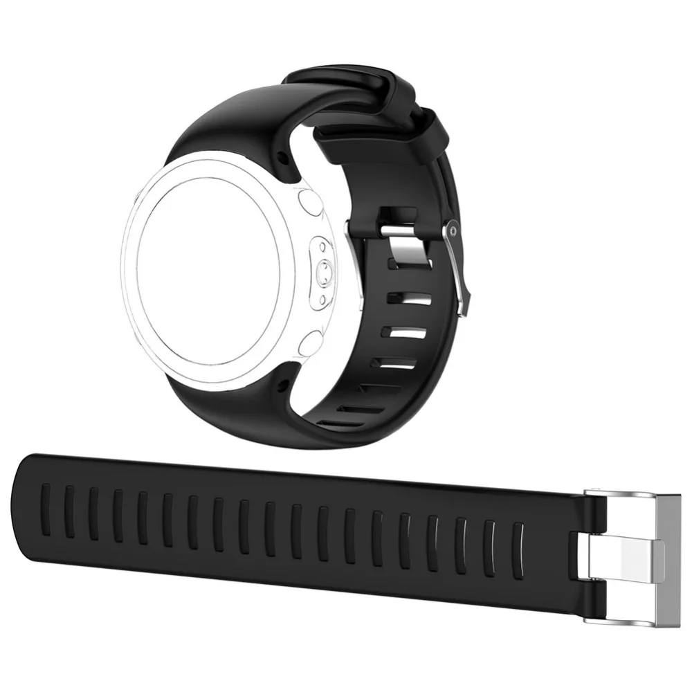2018 عالية الجودة استبدال سيليكون واتشباند المعصم الفرقة الأشرطة سوار ل Suunto D4 D4i نوفو المعصم الغوص الكمبيوتر ووتش