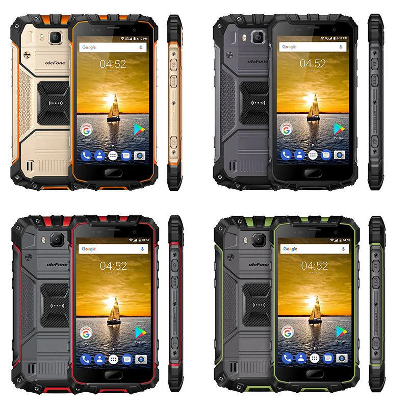 Ulefone Armor 2 S IP68 водонепроницаемый смартфон 5,0 ''MT6737T четырехъядерный 2 ГБ+ 16 Гб 13 Мп Android 7,0 NFC 4G LTE 2 sim-карты мобильный телефон