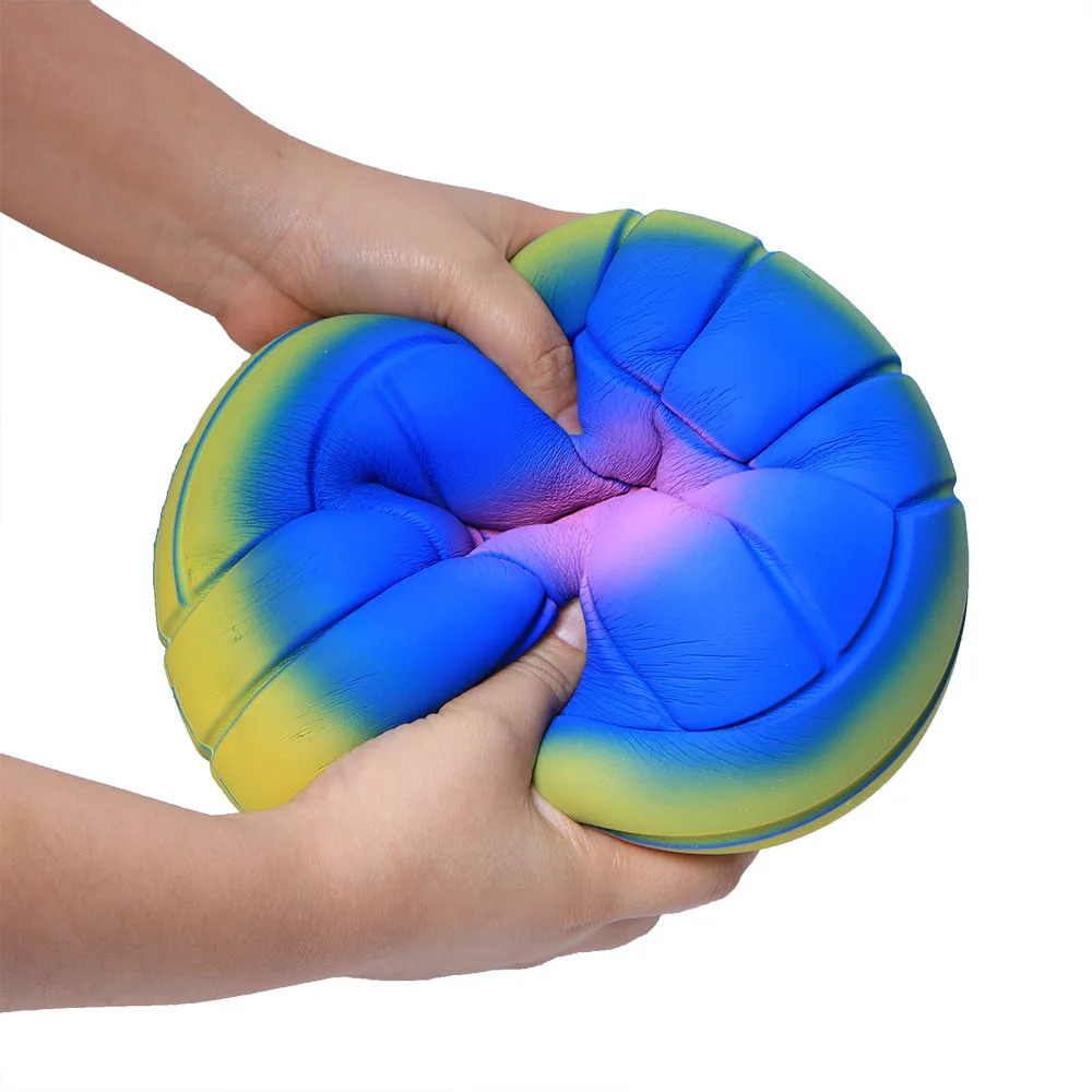 Антистрессовая игрушка Jumbo супер гигантская мягкая Jumbo супер гигантский Волейбольный мяч медленное увеличение облегчить стресс игрушка A705