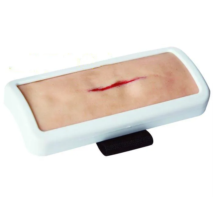 

Wearable Humans Skeleton Anatomical Skin Suture Stitching Model Anatomy Simulation Skin Wound Suture Practice Pad Skin Model