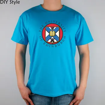 

England UK UNIVERSITY OF EDINBURGH men short sleeve T-shirt new arrival Fashion Brand t shirt for men
