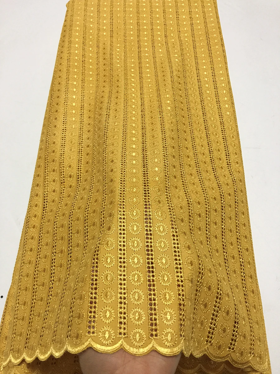 

golden Swiss Voile Lace In Switzerland With Stones Embroidery Nigerian Lace Fabrics For Wedding African Swiss Voile Lace