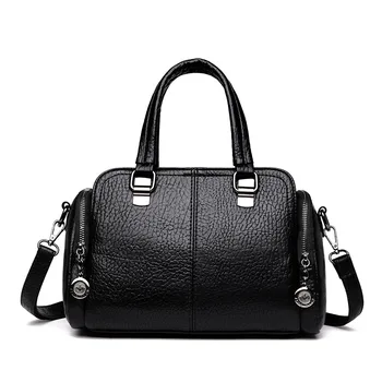 

High Quality Fashion Leather Women Handbag Messenger Bags Luxury Women's Shoulder Bag Female Ladies Totes Handbags Crossbody Bag