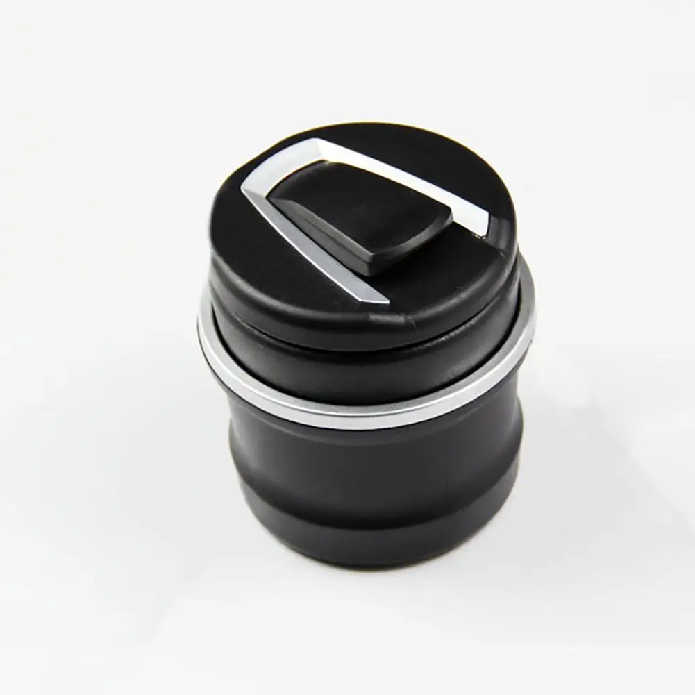 

Smokeless Car Ashtray LED Light Cover Cup Holder with Detachable Storage Box