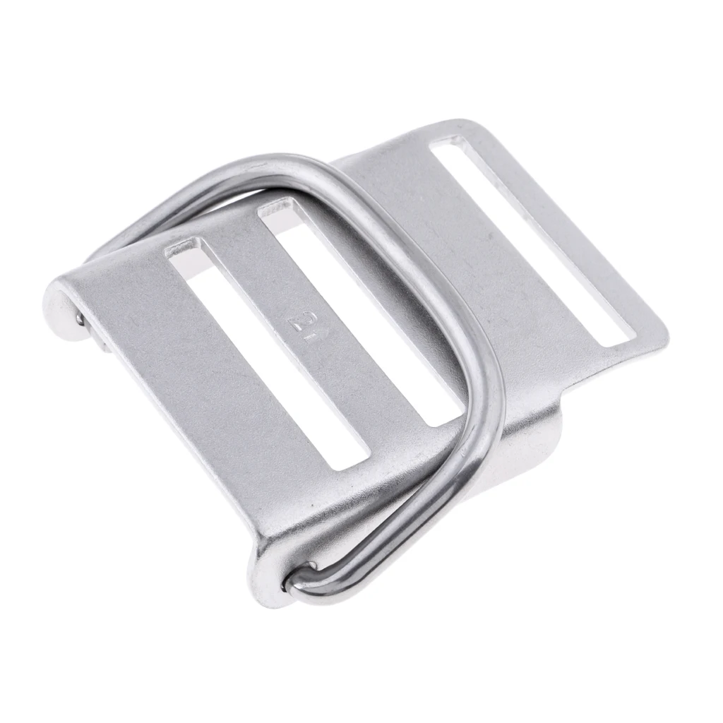 Perfeclan 2Pcs Performance Underwater Scuba Diving Diver Tank Strap Cam Buckle Universal Fits 2 Inch Wide Band Belt 