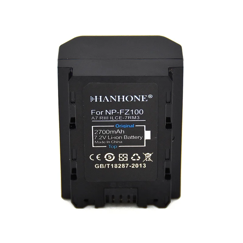 2 шт. Топ 2700 мАч NP FZ100 NPFZ100 батарея + LED Dual USB зарядное устройство для Sony BC QZ1 a9 a7R III a7 ILCE