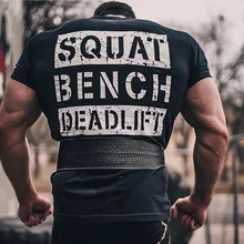 Модная новинка, Мужская футболка с коротким рукавом для фитнеса, бодибилдинг, Тренировка мышц, футболка, топы