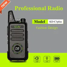 WLN KD-C1 Plus Mini Walkie Talkie UHF 400-470 МГц с 16 каналами двухстороннее радио FM приемопередатчик KD-C1plus