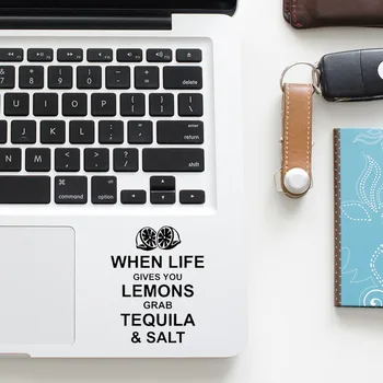 

Lemon Life Philosophy Quote Decal Laptop Trackpad Sticker for Macbook Pro Air Retina 11 12 13 15 inch Mac Notebook Touchpad Skin