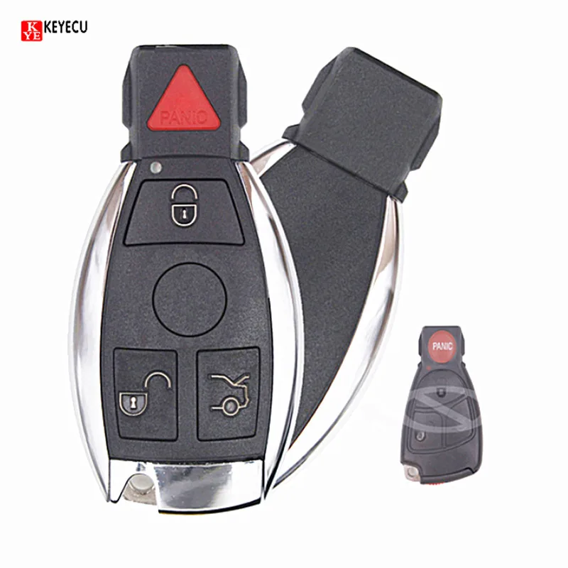 

Keyecu Smart Car Key Fob 3+1Button 315MHz NEC Chip for Mercedes-Benz Auto Remote Key W169 W211 W212 2003-2009 FCCID:IYZ3312