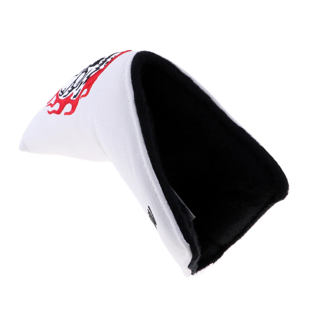 Golf Putter Head Covers Headcover with Skull Pattern for All Brands Blade