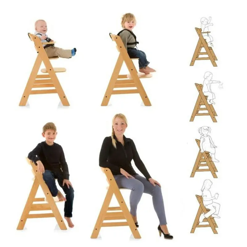 Стул для кормления детей от 6 месяцев из Букового дерева|baby booster seat|booster seatfeeding chair |