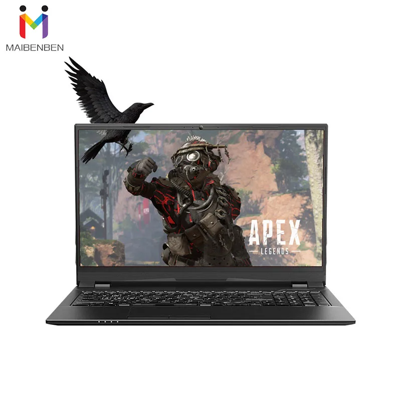 Супер игровой ноутбук MAIBENBEN HEIMAI 6 S 16,1 "i5-8400/8G/240G SSD/NVIDIA GTX1050Ti/DOS/черный