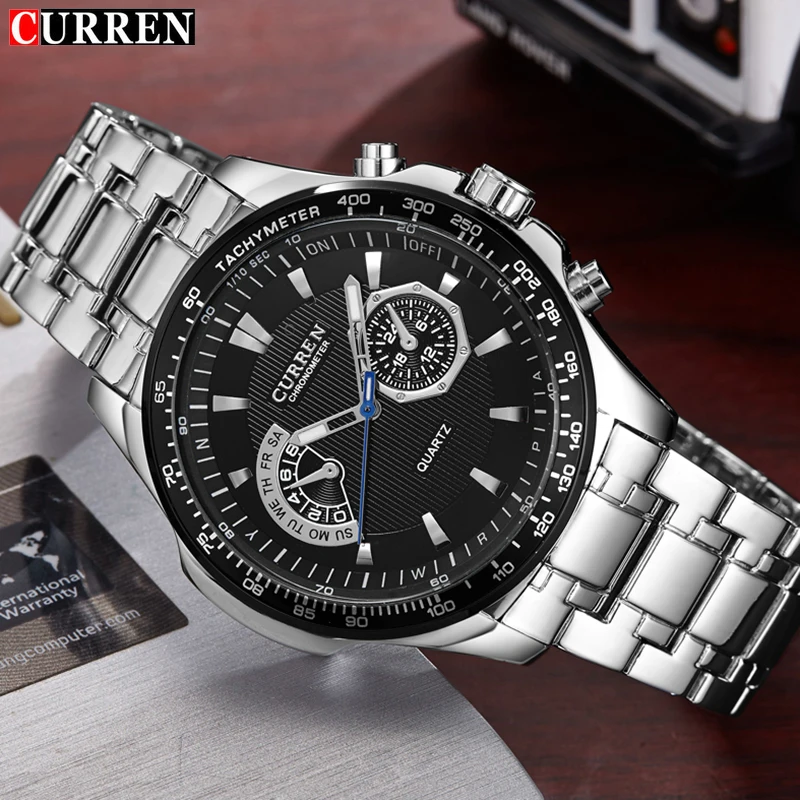 

Fashion Brand Watch CURREN Men's Quartz Watch Mens Watches Sport Military Watches Men relogio masculino 8020 Drop Shipping