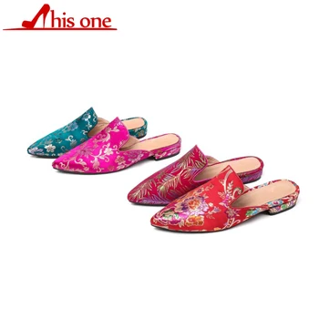 

2018 Europe Stars Popular New Slip On Ladies Slide Women Slipper Fashion Brand Loafers Mule Flat Shoes Loafer