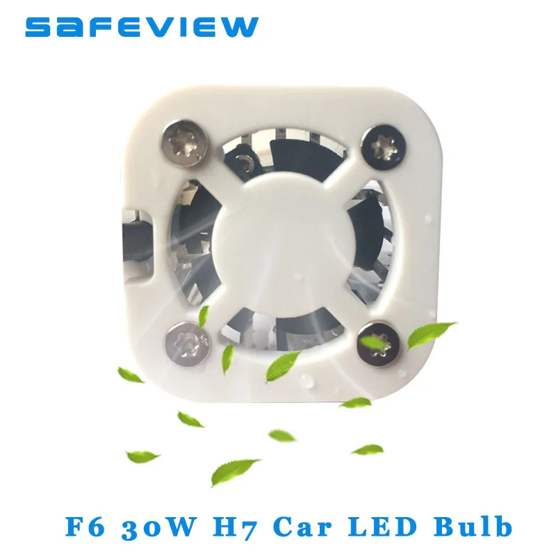 SAFEVIEW H7 светодио дный фары автомобиля H8 H11 лампы 30 Вт 6000 К автомобилей освещения