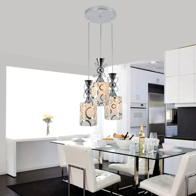 Matching Kitchen And Dining Room Lighting Yentua Chantilly Layjao - The