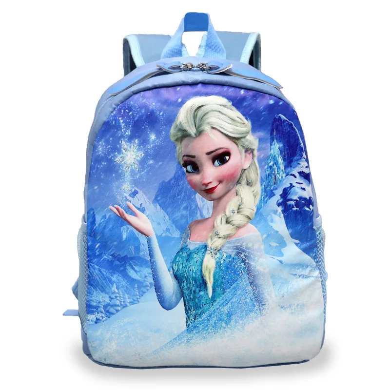 

Disney Frozen Elsa Children's Backpack cartoon high capacity girl outdoor bag for school
