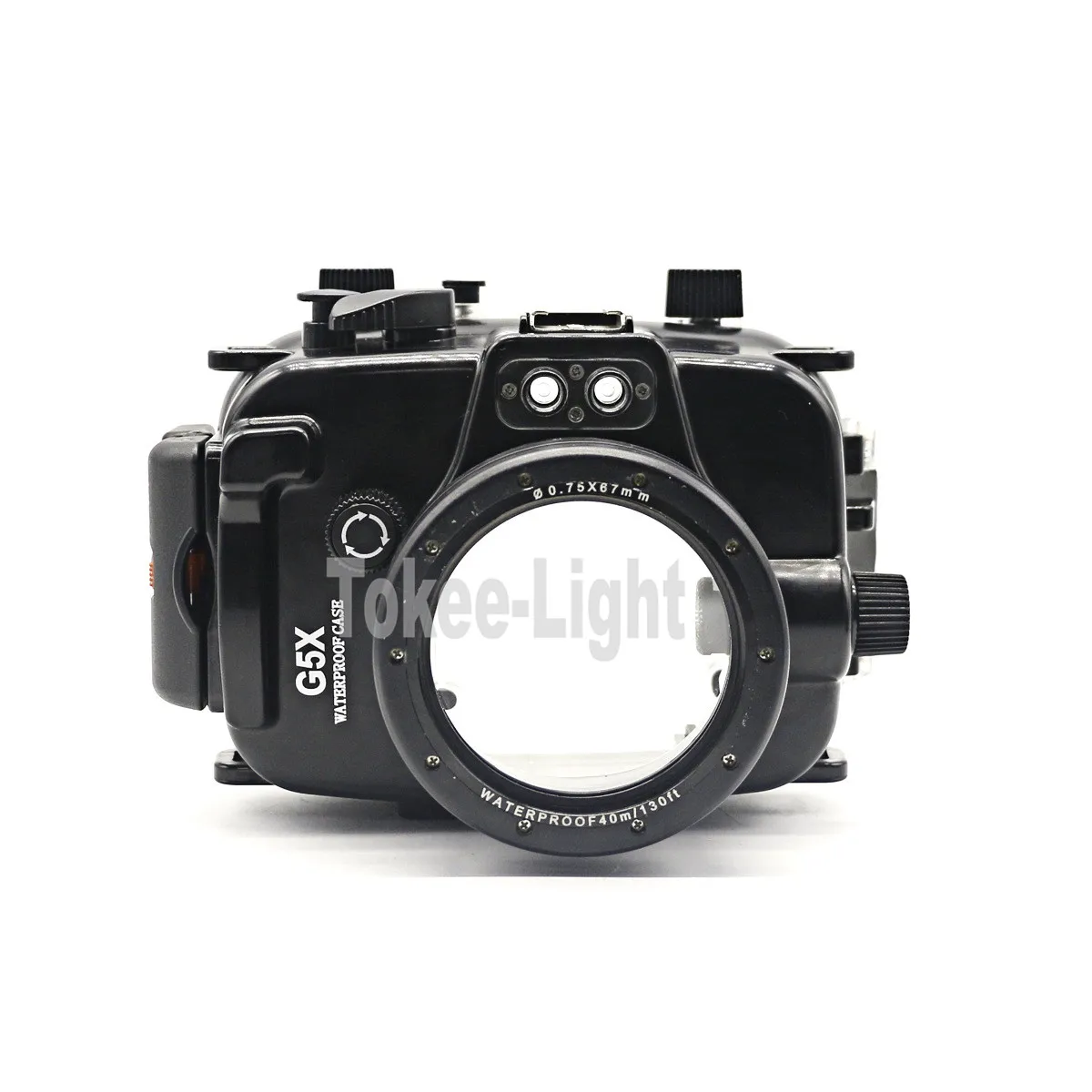 

40M Waterproof Underwater Camera Case housing for Canon G5X Camera
